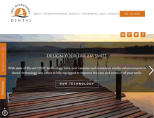 Tablet Screenshot of lakeminnetonkadental.com